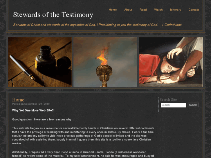 www.stewardsofthetestimony.com