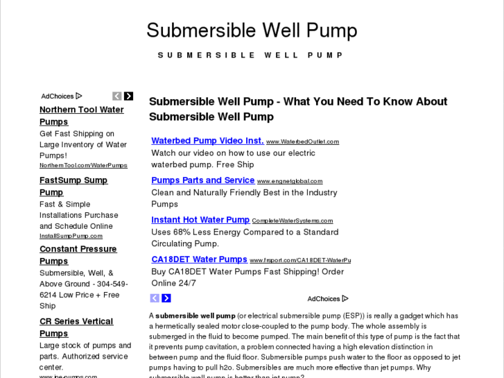 www.wellpumpsubmersible.com