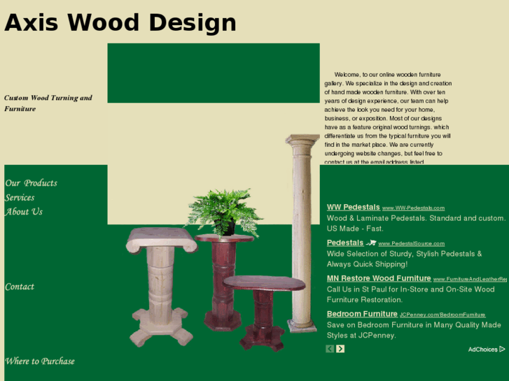 www.woodpedestals.com