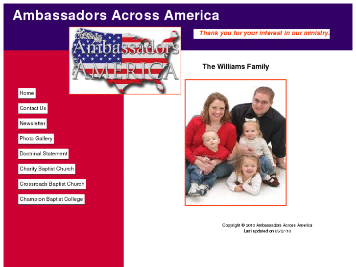 www.ambassadorsacrossamerica.com