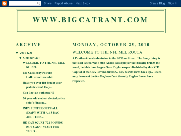 www.bigcatrant.com