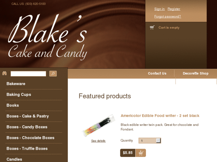 www.blakescakeandcandy.com