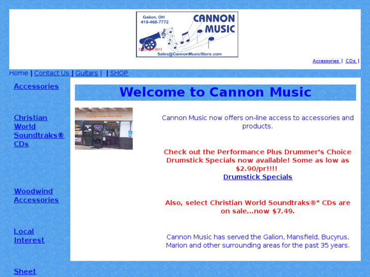 www.cannonmusicstore.com