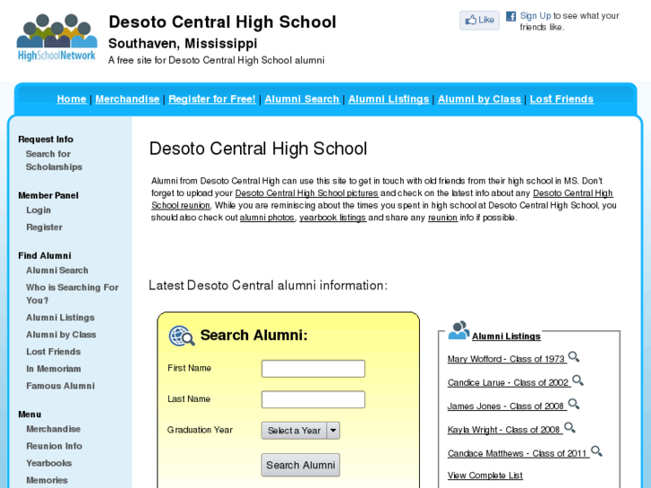 www.desotocentralhighschool.net