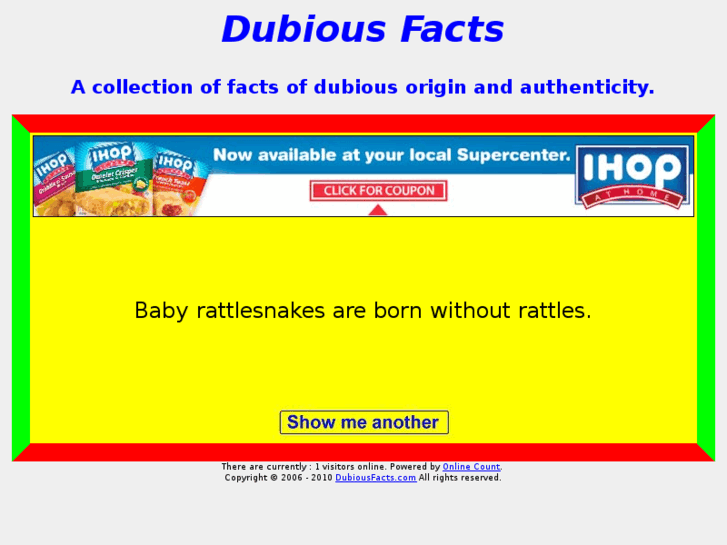 www.dubiousfacts.com