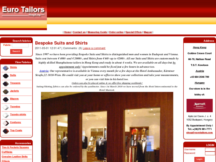 www.eurotailors.com