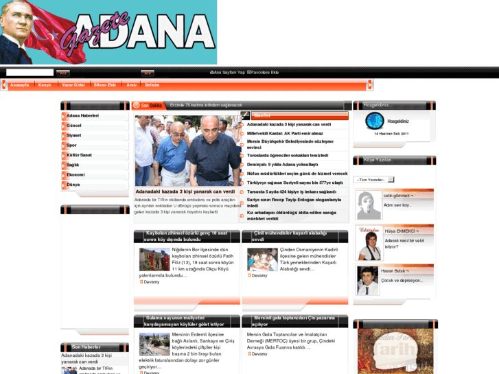 www.gazeteadana.com