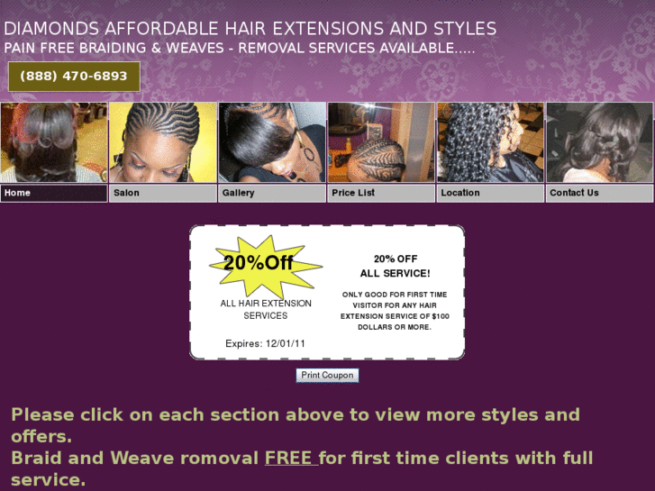 www.hairextensionsbydiamond.com