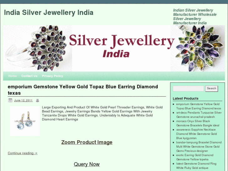 www.indiasilverjewelleryindia.com