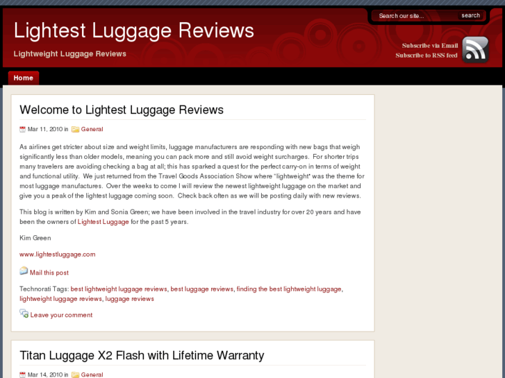 www.lightestluggagereviews.com