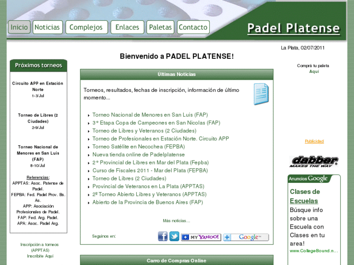 www.padelplatense.com.ar