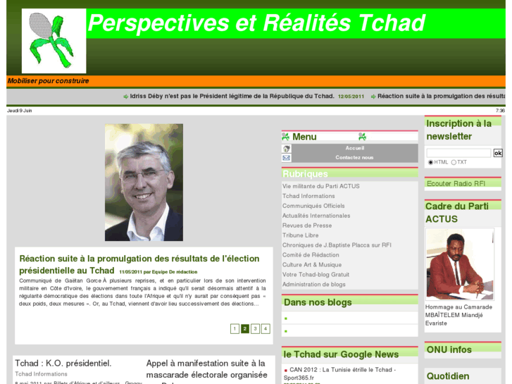www.perspectives-realites-tchad.com