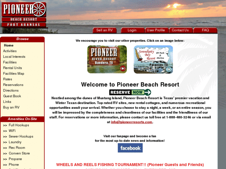 www.pioneerresorts.com