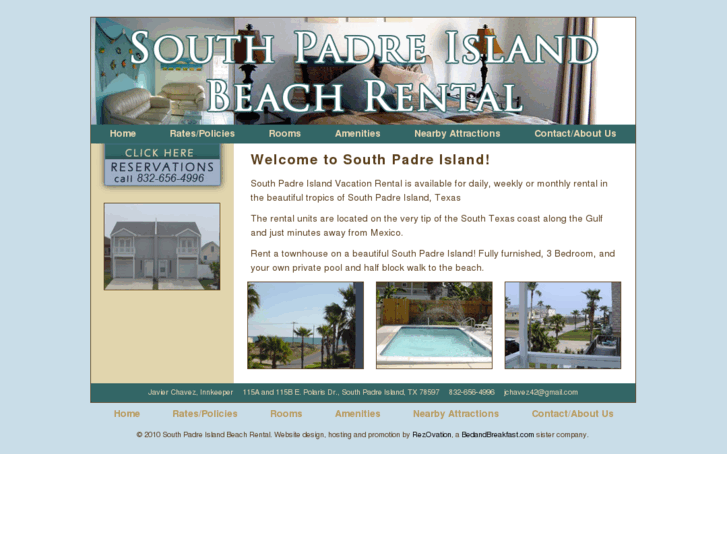 www.southpadrebeachrental.com