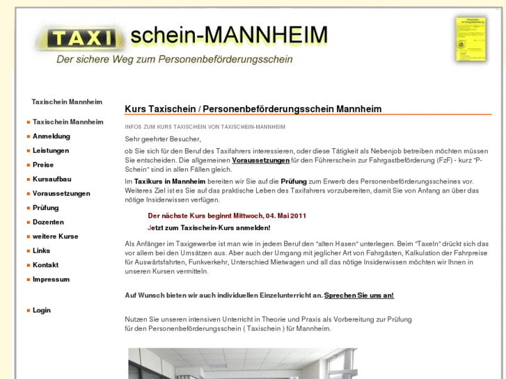 www.taxischein-mannheim.de