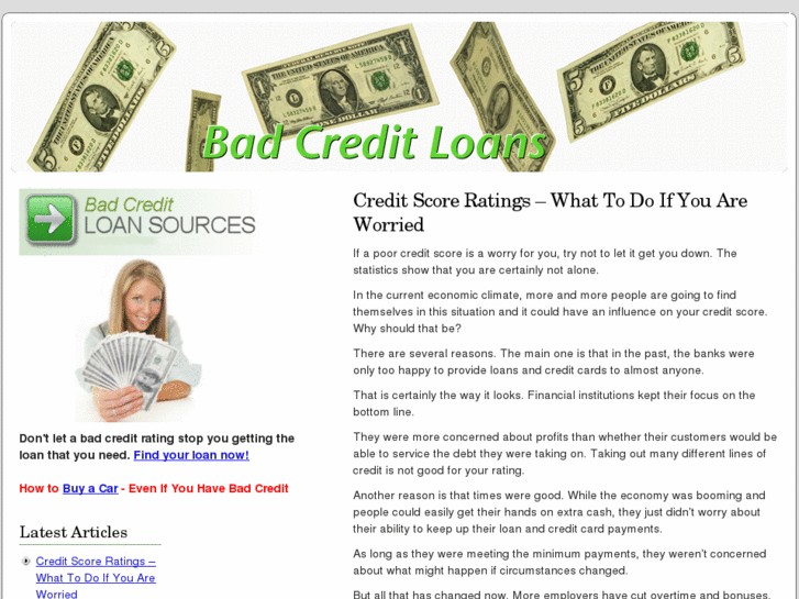 www.thebadcreditloan.org