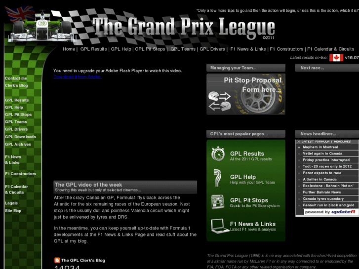 www.thegrandprixleague.net