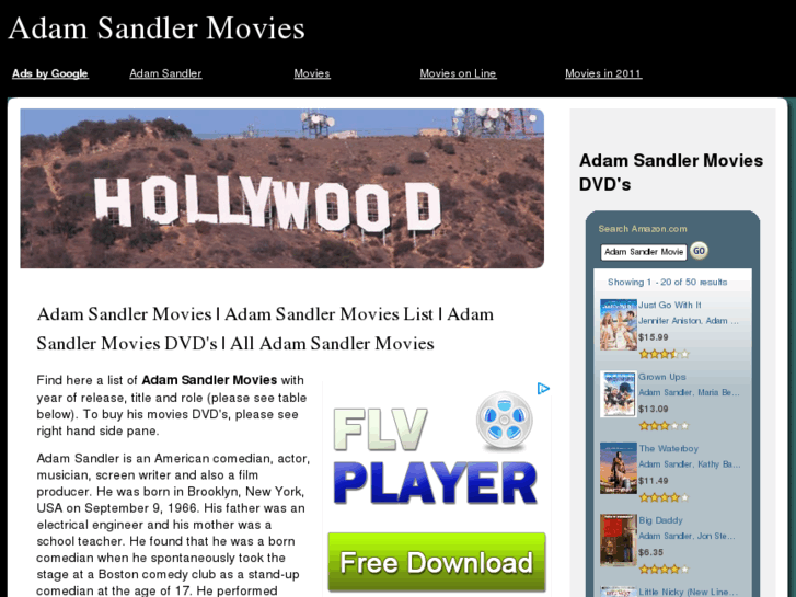 www.adamsandlermovies.net