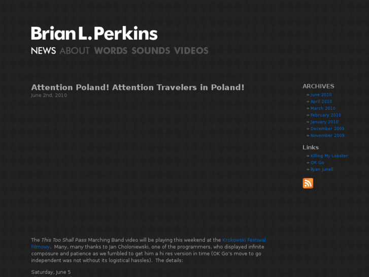 www.brianlperkins.com