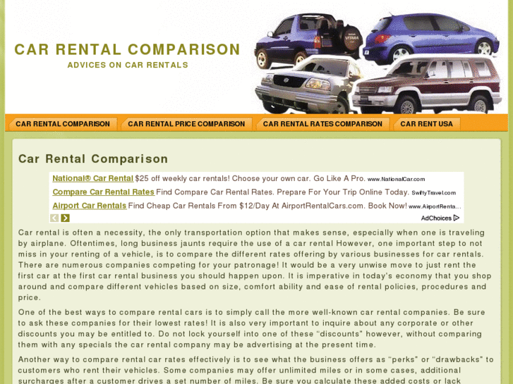 www.car-rental-comparison.com