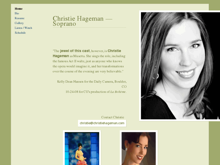 www.christiehageman.com