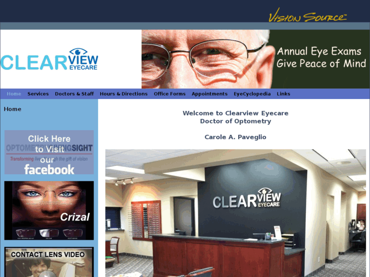 www.clearvieweyecare.com