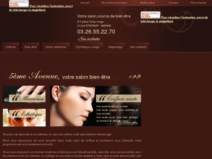 www.coiffure-5avenue.com