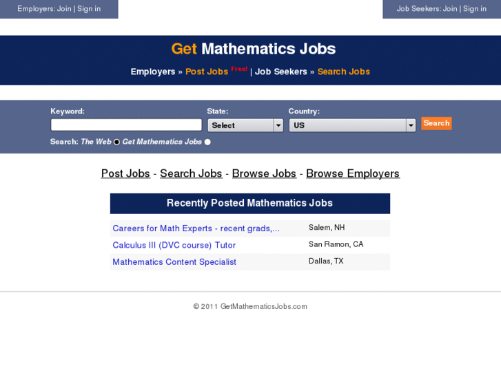 www.getmathematicsjobs.com