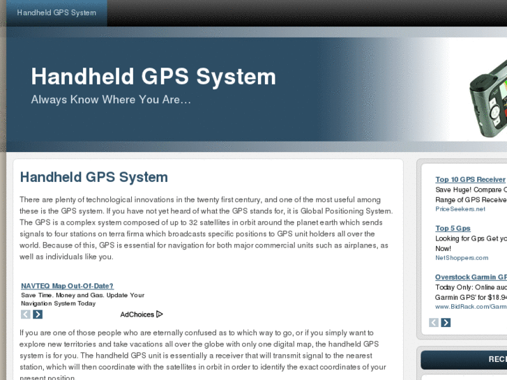 www.handheldgpssystem.org