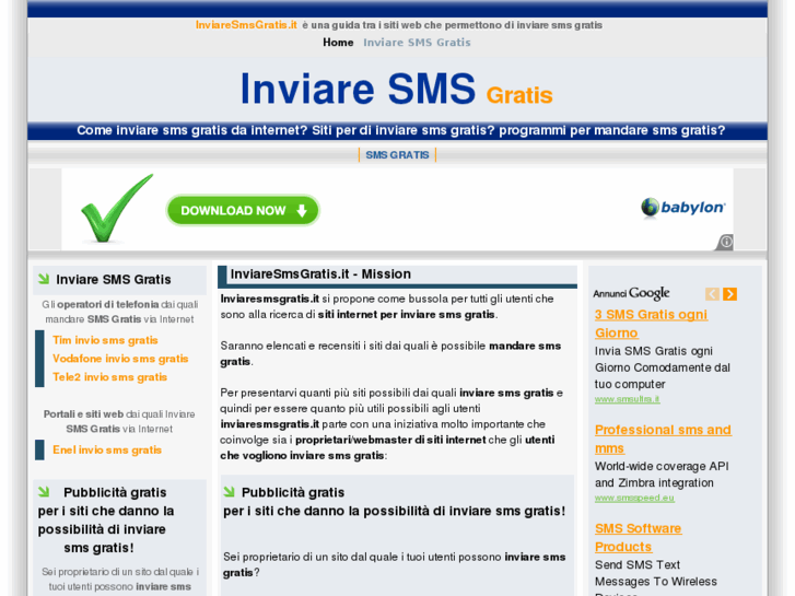 www.inviaresmsgratis.it