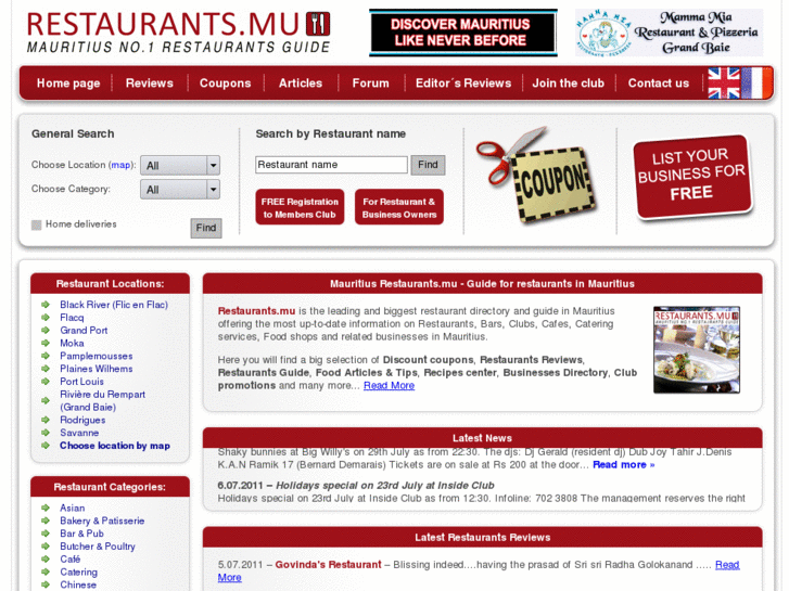 www.restaurant.mu