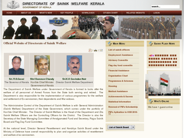 www.sainikwelfarekerala.org