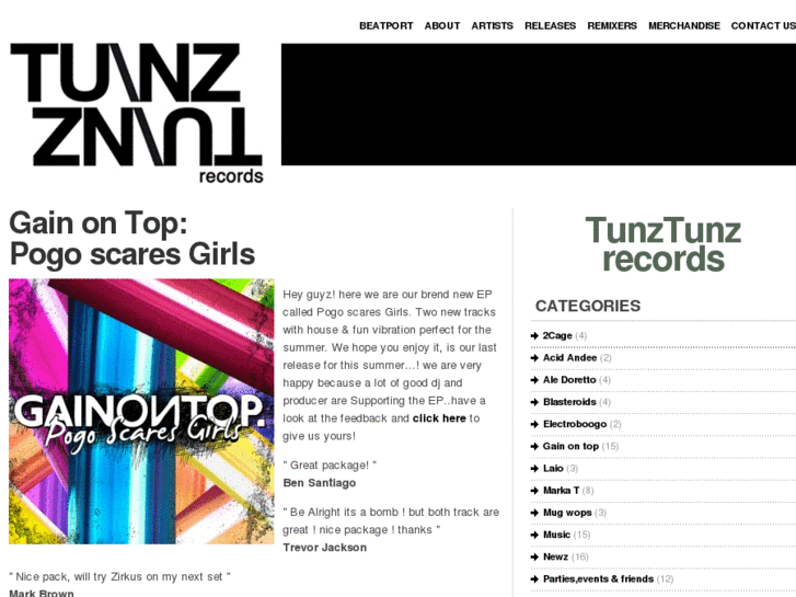 www.tunztunzrecords.com