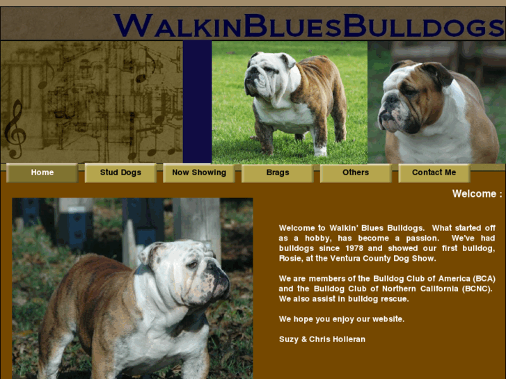 www.walkinbluesbulldogs.com