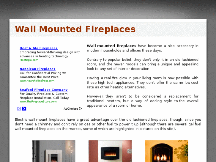 www.wallmountedfireplaces.com