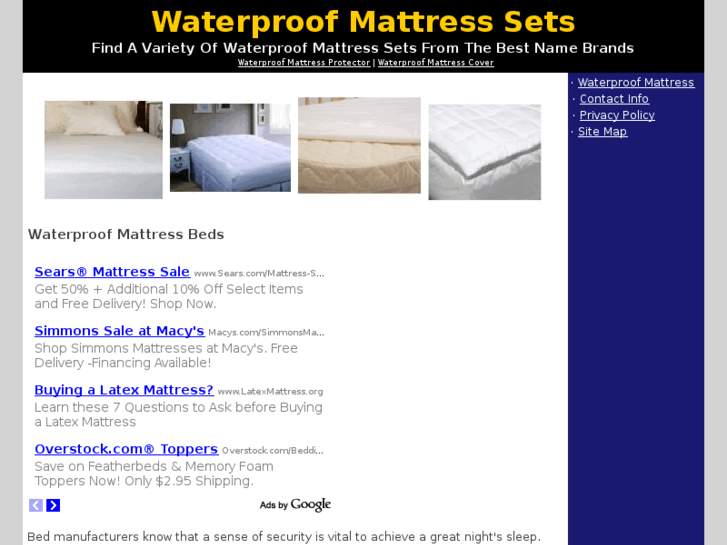 www.waterproofmattress.org