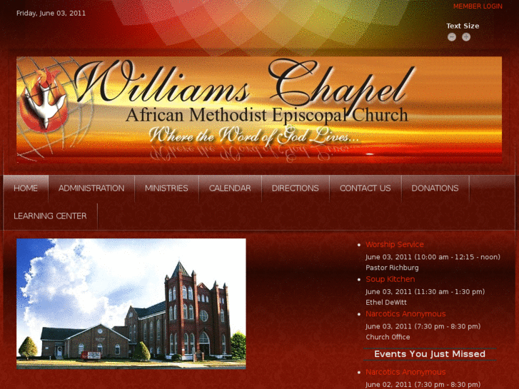 www.williamschapelamechurch.org