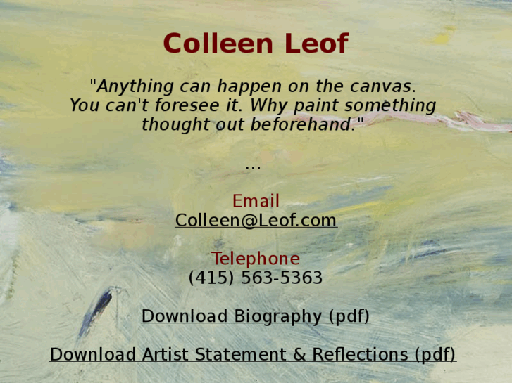 www.colleenleof.com