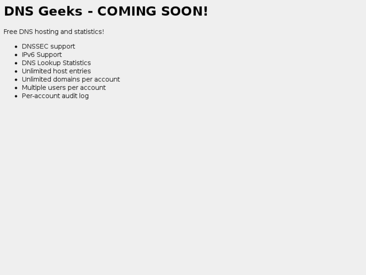 www.dnsgeeks.net