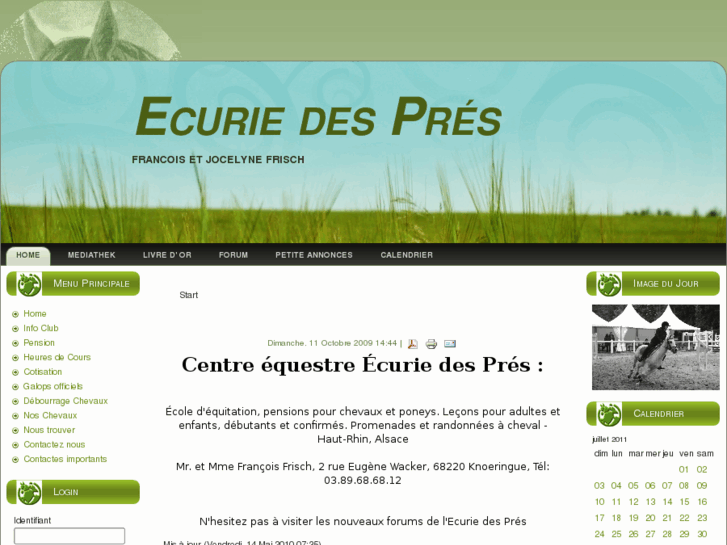 www.ecurie-des-pres.info