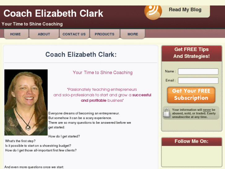 www.elizabethclarkcoaching.com