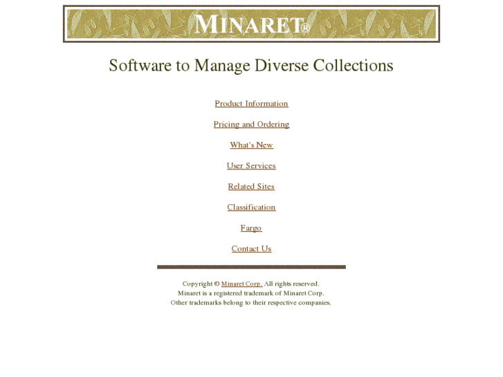www.minaretsoftware.com