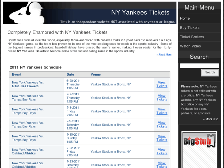 www.nyyankeestickets.info