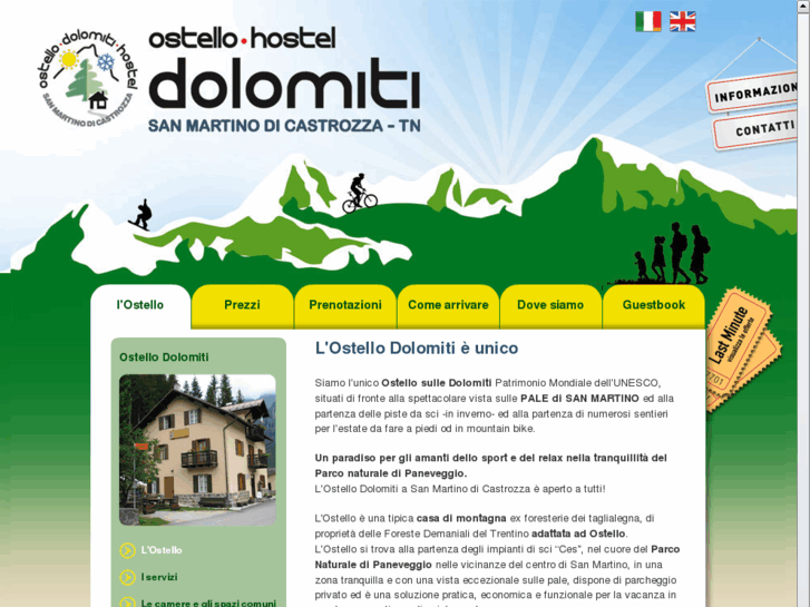 www.ostellodolomiti.com