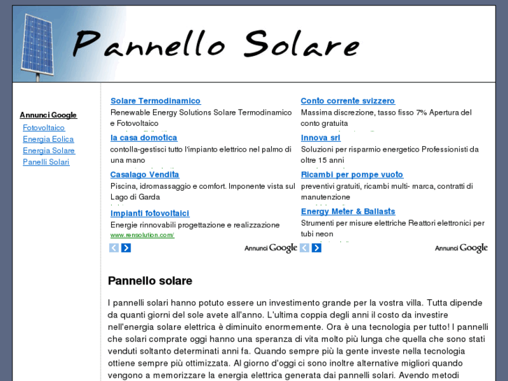www.pannellosolare.com
