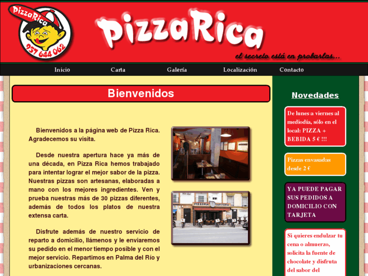 www.pizzarica.es