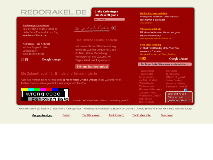 www.redorakel.de