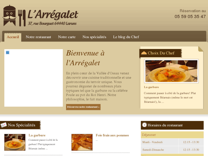 www.restaurantlarregalet.com