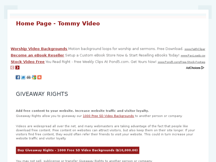 www.tommyvideo.co