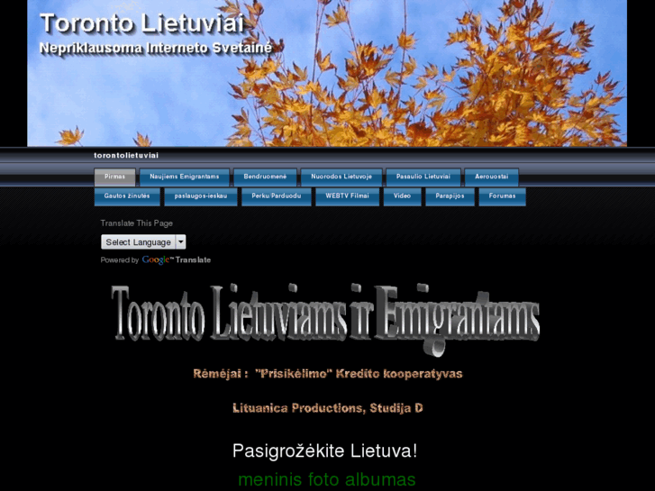 www.torontolietuviai.com